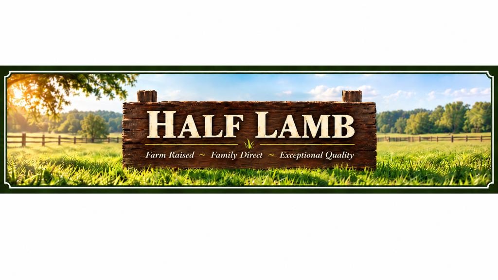 Half Lamb — Farm Raised, Family Direct, Exceptional Quality